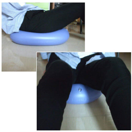 KIKIGOAL Bigger Washable Portable Air Inflation Blue Bed Pan Bedridden Elderly Inflatable Stool Bedsore Toilet