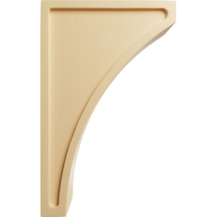 Ekena CORW03X07X12LWMA 7 1/2" Extra Large Lawson Wood Corbel, Maple, 3-in. W x 7.5-in. D x 12-in. H