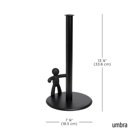 Umbra Buddy Countertop Paper Towel Holder, Black
