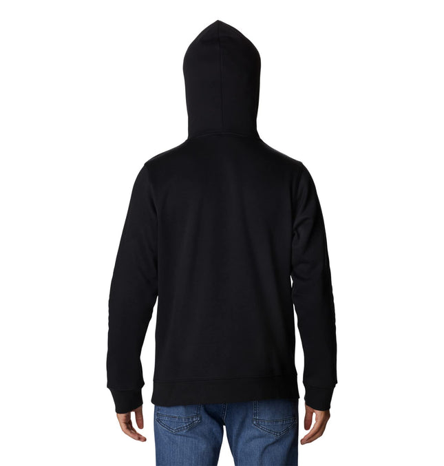 Columbia Men's Trek Hoodie, Black/CSC Branded Logo, Medium