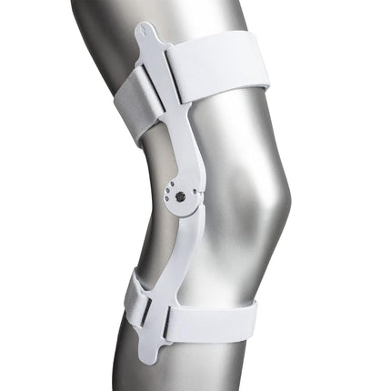 Bauerfeind - GenuTrain S - Hinged Knee Brace Support - Advanced Stability of the knee joint - Right Knee - Size 3 - Color Beige