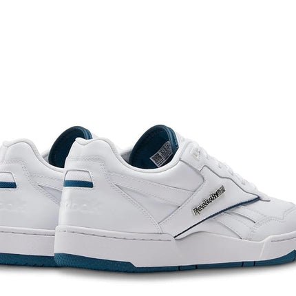 Reebok Men's Bb 4000 II Sneakers, White/Escape Blue, 9.5 Women/8 Men
