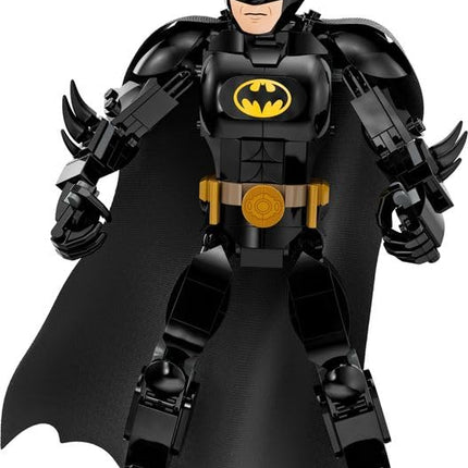 LEGO DC Batman Construction Figure, Super Hero Buildable Toy with Cape, Based on the 1989 Batman Movie, Collectible Set, Gift Idea for Kids 76259