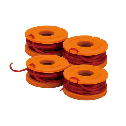 WORX WA0047 4-Pack String Trimmer Replacement Line