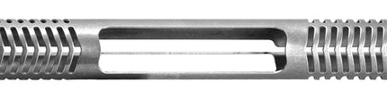 LloydPans Kitchenware 14 inch Pizza Cutter Rocker Knife, Made in The USA