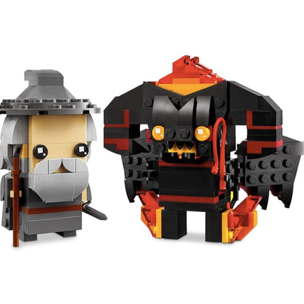 LEGO® BrickHeadz 40631 Gandalf the Grey and Balrog™