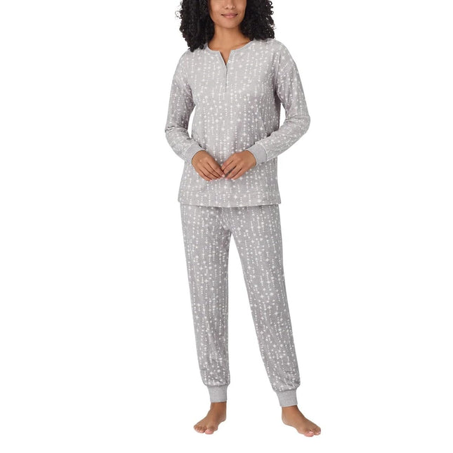 Nautica Womens Pajamas - Cozy Silky Fleece - 2 Pie