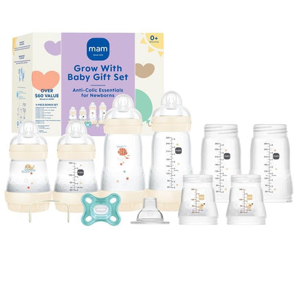 MAM Baby Gift Set, Best Pacifier & Baby Bottle for