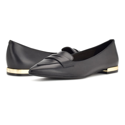 Nine West Womens Lallin Ballet Flat, Black 001, 8.5 UK