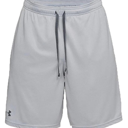 Under Armour Tech Mesh Shorts, Men's Gym Shorts With Complete Ventilation, Versatile Sports Shorts for Training, Running and Working Out, Black/Pitch Gray, L