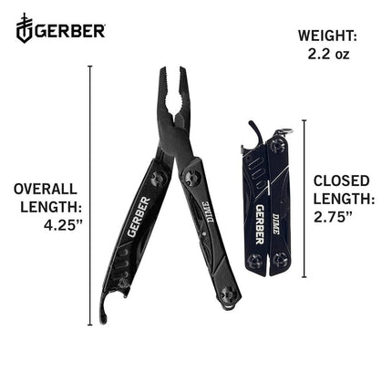 Gerber Dime Multi-Tool, Black [30-000469]