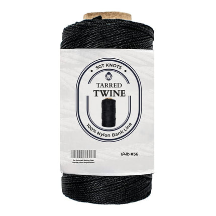 SGT Knots Tarred Twine - 100% Nylon Bank Line for 