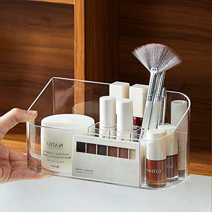 SUNFICON Cosmetic Display Case Multi-Purpose Clear