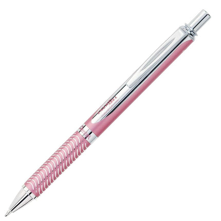 Pentel BL407-A line width, liquid gel-roller sterling with a pressure mechanism, 0.35 mm Pink