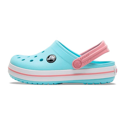 Crocs Unisex Kids Crocband K Clogs, Ice Blue White, 12 UK Child