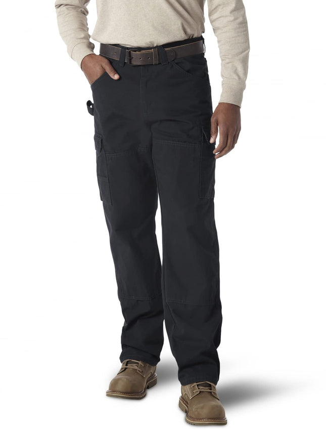 Wrangler Riggs Workwear Men's Ranger Pant, Black, 