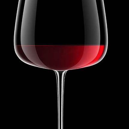 Luigi Bormioli Red Wine Glasses Set of 4 - Talismano Crystal Wine Glasses 700ml, Ultra Clear & Durable Dishwasher Safe Glassware with Titanium Reinforced Stems, Gift Box Included, Made In Italy