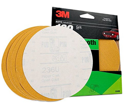 Disque Stikit Gold P180C de 15,2 cm 3M 31439 (paquet de 20)