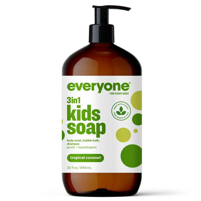 Everyone Soap Kids Tropical Coconut Twist EO 32 oz