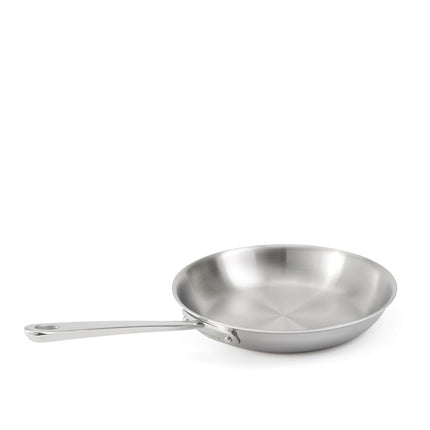 Martha Stewart Martha Sartén salteadora de acero inoxidable de triple capa de 25 cm