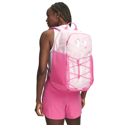Under Armour Hustle Sport 6.0 Backpack, (647) Prime Pink / Pink Frenzy / White, One size, Hustle Sport 6.0 Backpack
