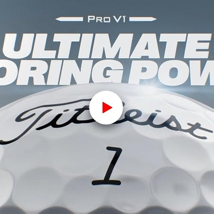 Titleist Pro V1x Golf Ball, Pack of 12, White (Std Play Number #1-4)