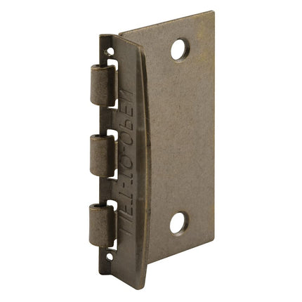 PRIME-LINE U 9873 1-3/8 Steel Antique Brass Finish Flip-Action Door Lock, 1 Count (Pack of 1)