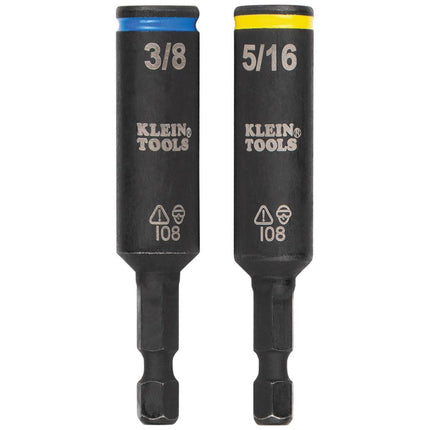 Klein Tools 85517HD 2-Piece Impact Driver Set with 11-in-1 Screwdriver/Nut Driver and 7-in-1 Impact Flip Socket