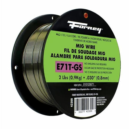 Forney 42300 Flux Core Mig Wire, Mild Steel E71TGS