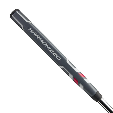 Wilson Harmonized X1 Putter, Made from Expertly Engineered Polymer, Provides a Seamless Roll and Optimised Alignment, With a Vertical Seam Grip, Standard Length, Colour: Grey/White/Red, Size: 34"