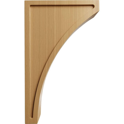 Ekena CORW03X08X14LWCH 8 1/2" Jumbo Lawson Wood Corbel, Cherry, 3-in. W x 8.5-in. D x 14-in. H