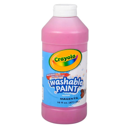 Washable Paint, Magenta, 16 oz