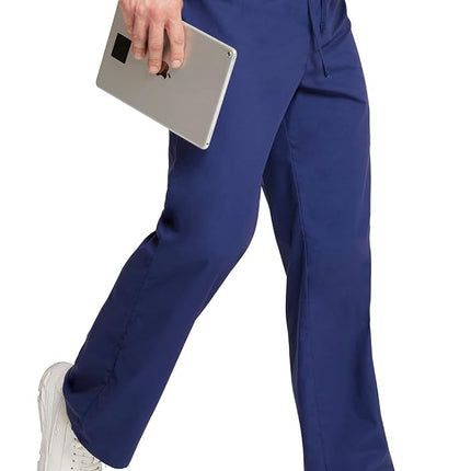 Dickies Women and Men Natural Rise Pant with 2 Pockets and Adjustable Drawstring, 83006, Navy, 4XL/Big