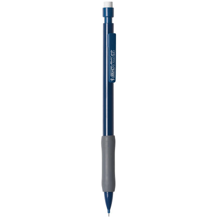 Lápices Mecánicos BIC Xtra Comfort con Borradores, Punta Mediana (0.7mm), Paquete de 12 Unidades, Lápices Mecánicos a Granel para Material Escolar u de Oficina
