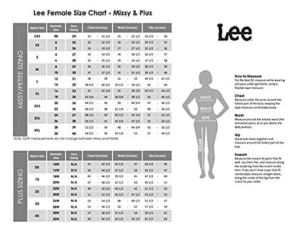 Lee Women's Legendary Mid Rise Straight Leg Jean, Tigers Eye, 22 Short
