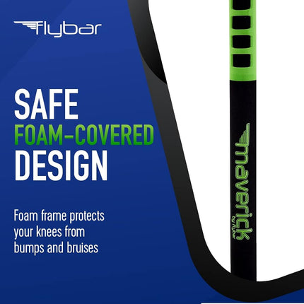 Flybar Maverick Pogo Stick for Kids Ages 5+, 40 to 80 Pounds, Perfect for Beginners, Easy Grip Handles, Anti-Slip Pegs, Outdoor Toys for Boys and Girls