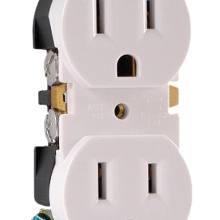 GE Duplex Receptacle Electrical Outlet, 3 Prong El