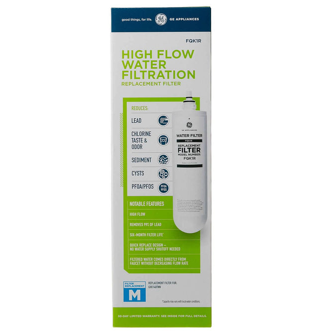 GE Single Stage Under Sink Replacement Filter, Fit