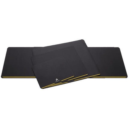 Tapis de souris en tissu moyen Corsair MM200 (surface textile optimisée pour la glisse, base antidérapante, conçu pour les souris optiques et laser, 360 x 300 x 2 mm) - Noir
