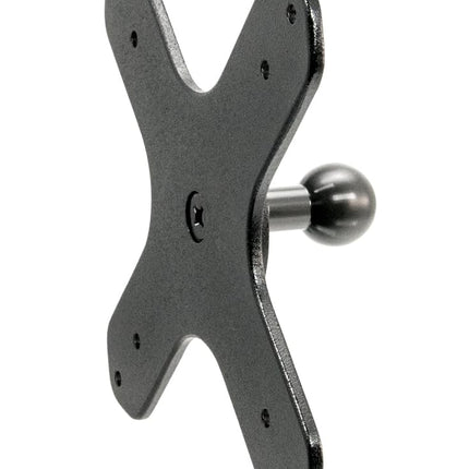 ARKON VESA-Compatible VESA 75 / VESA 100 to 20mm Ball Mount Bracket Adapter, Black (AP20MMVESA)