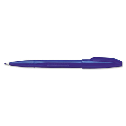 Pentel Sign Pen - Blue, Pack of 12