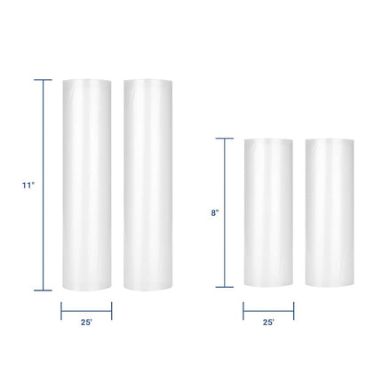 Inkbird Vacuum Sealer Bags 2 Rolls (28x750cm)+ 2 Rolls(20x750cm) BPA Free