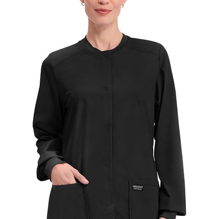 Cherokee Snap Front Workwear Originals Scrub Jacke