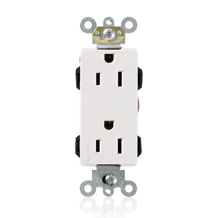 Leviton M1626-W Lev-Lok Modular Wiring Device 15-A
