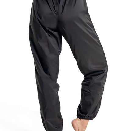 Capezio Women's Rip Stop Pant, Black, XS