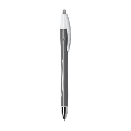 BIC Atlantis Exact Retractable Ball Pen, Fine Point (0.7 mm), Black, 12-Count