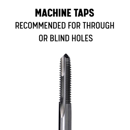 Drill America 3/4"-10 High Speed Steel 3 Flute Spiral Point Tap, DWT Series