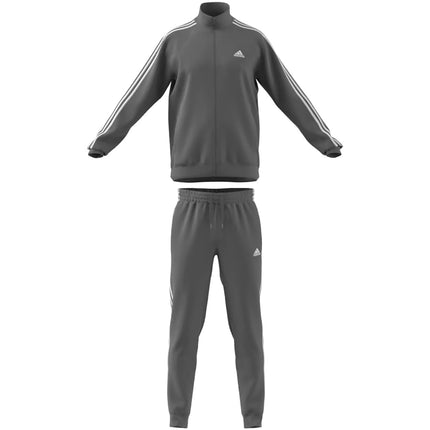 adidas mens Basic 3-stripes Tricot Track Suit, Grey, M Tall