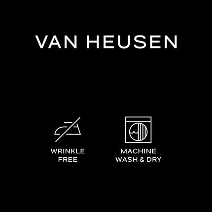 Van Heusen Men's Big Dress Shirt Tall Fit Poplin, Persian Blue, 16.5" Neck 35"-36" Sleeve