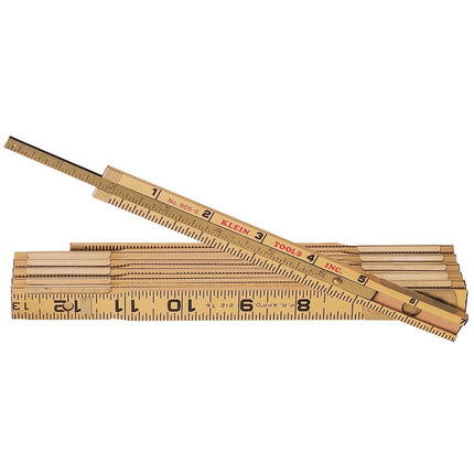 Klein Tools Wood Folding Rule, Inside Reading 900-